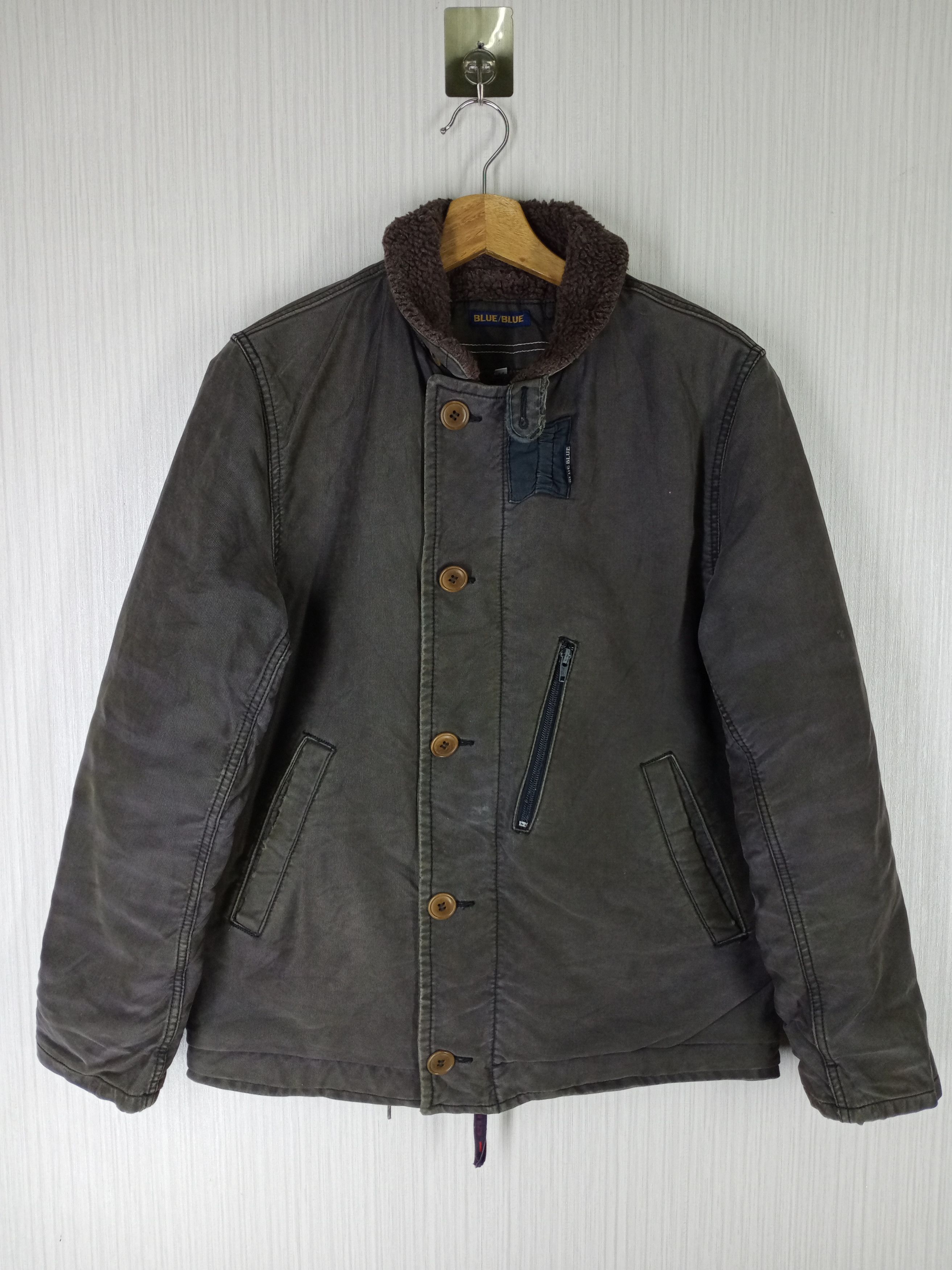 Blue Blue Japan Blue Blue Japan Sherling Jacket Size US M / EU 48-50 / 2 - 11 Thumbnail
