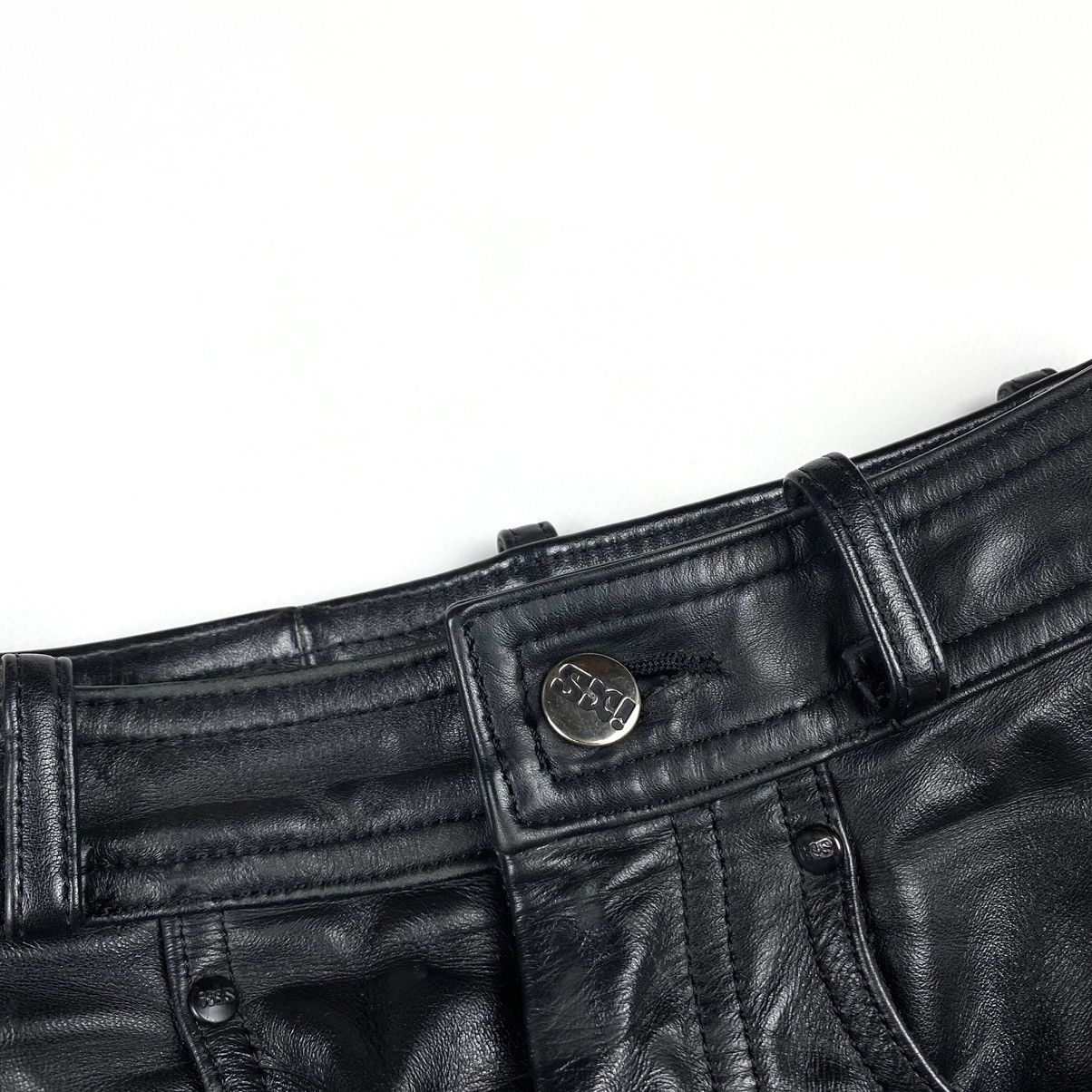 Genuine Leather 90’s Vintage IXS Leather Pants Motorcycle Streetwear Racing Size US 28 / EU 44 - 7 Thumbnail