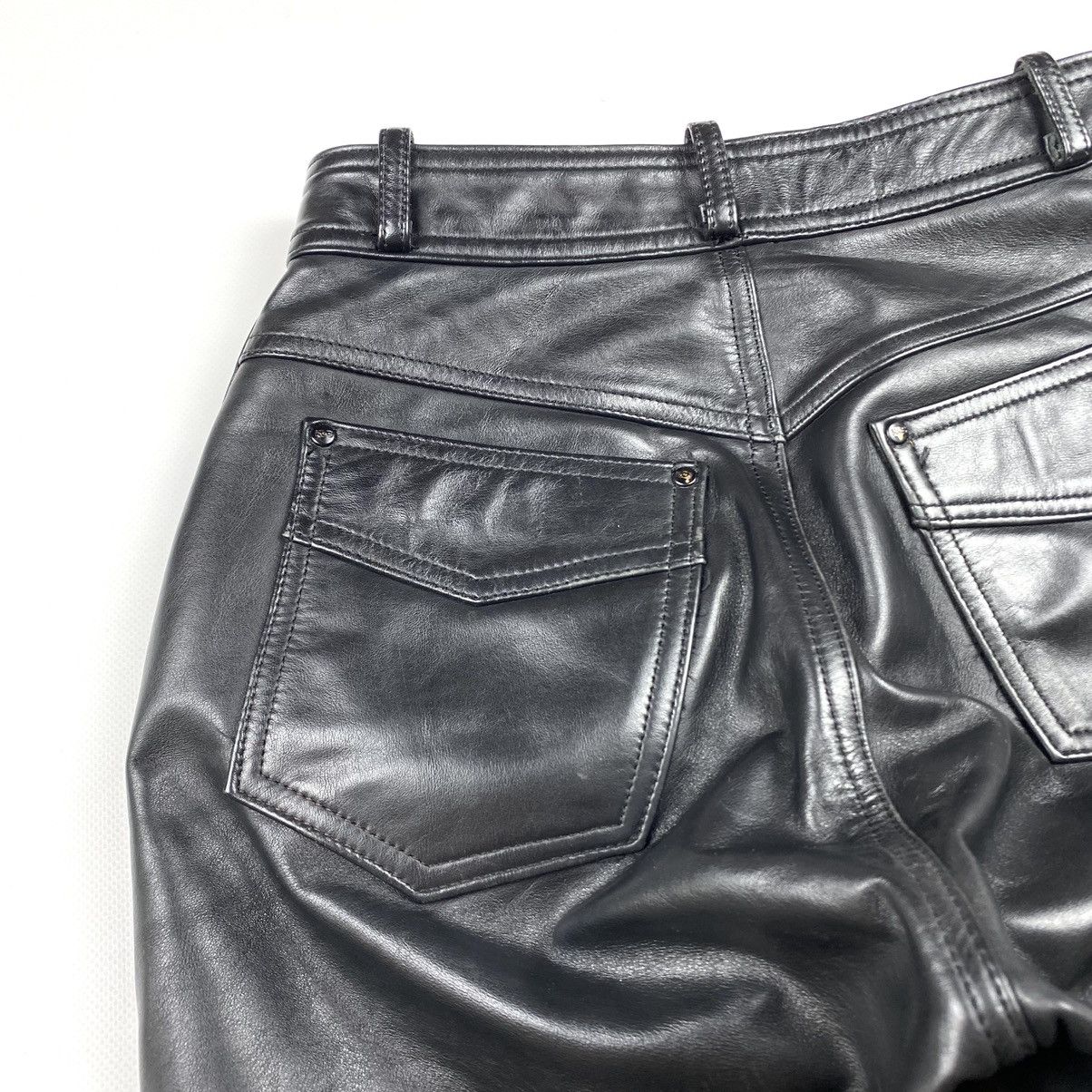 Genuine Leather 90’s Vintage IXS Leather Pants Motorcycle Streetwear Racing Size US 28 / EU 44 - 16 Thumbnail