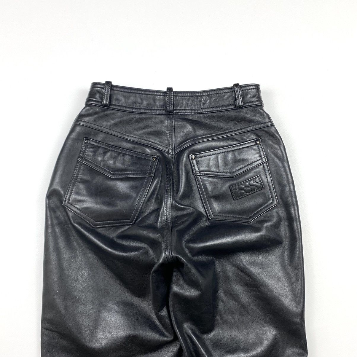 Genuine Leather 90’s Vintage IXS Leather Pants Motorcycle Streetwear Racing Size US 28 / EU 44 - 15 Thumbnail