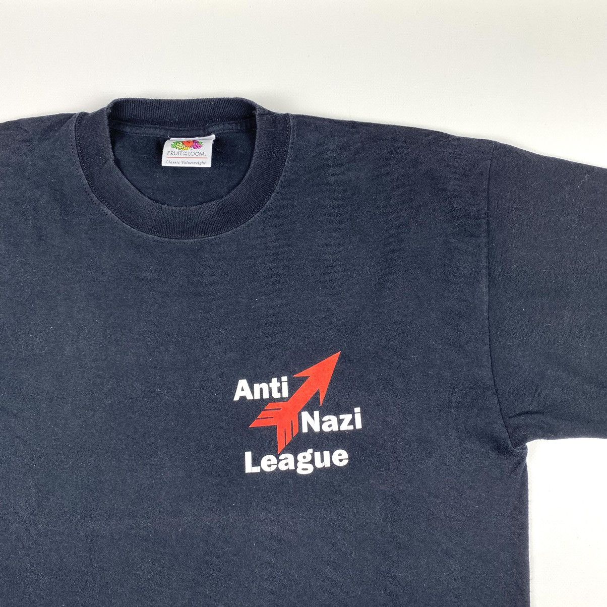 Band Tees RARE! Anti Nazi League Fascism T Shirt Punk Rock Tee Size US L / EU 52-54 / 3 - 3 Thumbnail