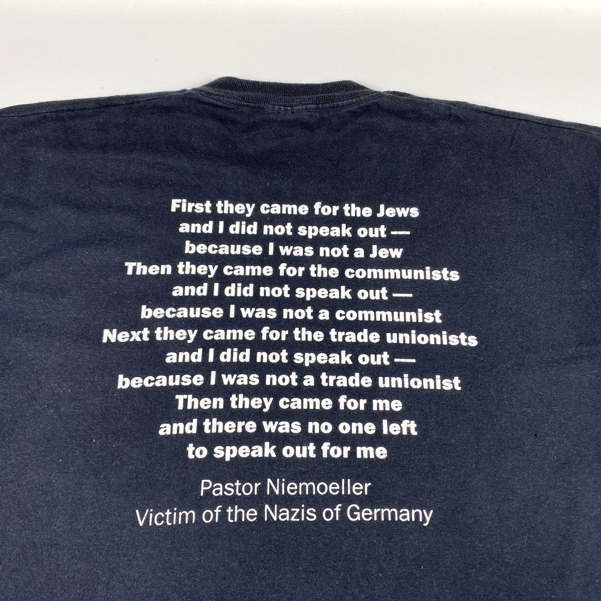 Band Tees RARE! Anti Nazi League Fascism T Shirt Punk Rock Tee Size US L / EU 52-54 / 3 - 6 Thumbnail