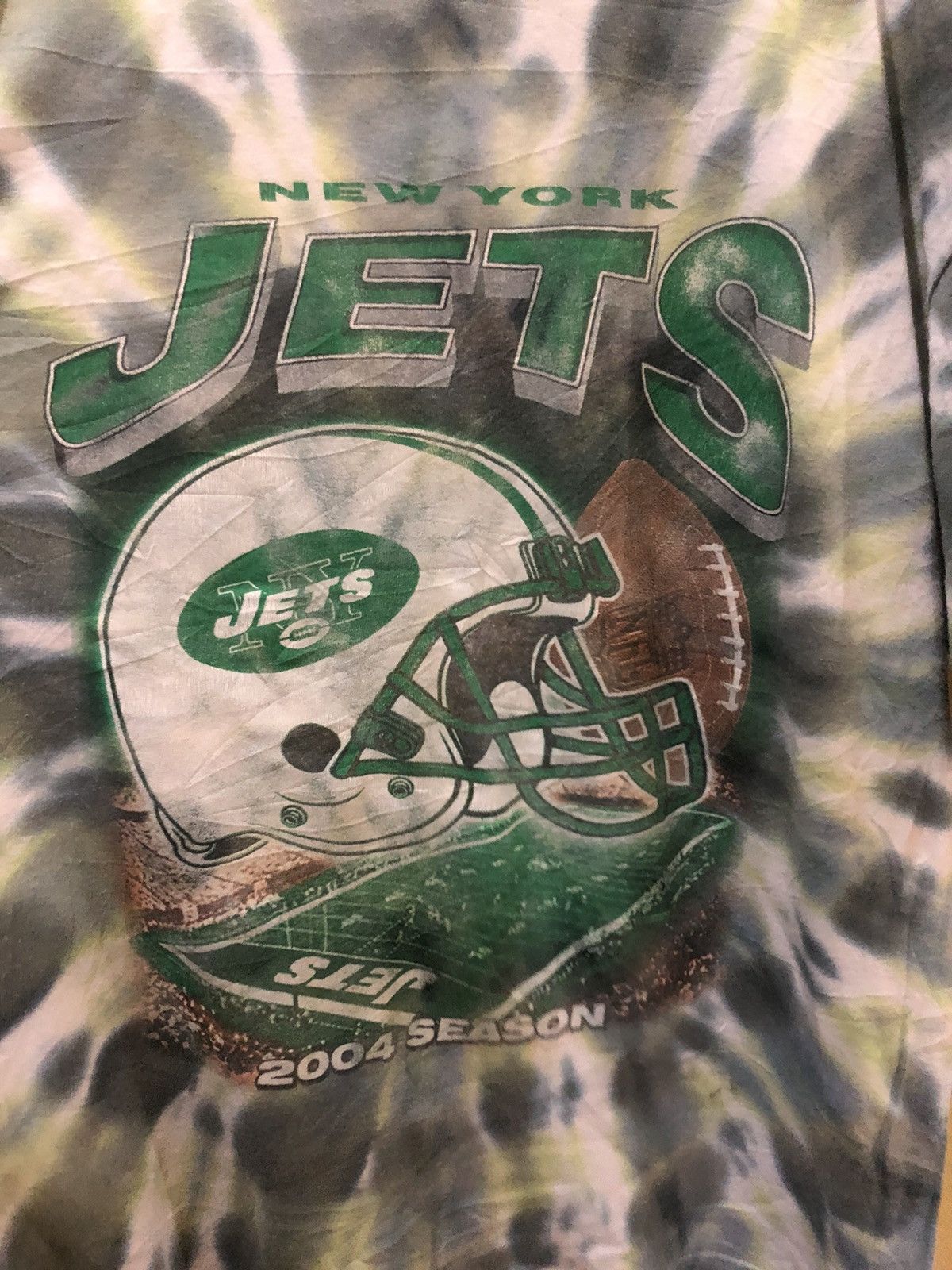 NFL × New York Yankees × Vintage Vintage 90s JETS American Football tees Size US XL / EU 56 / 4 - 6 Thumbnail