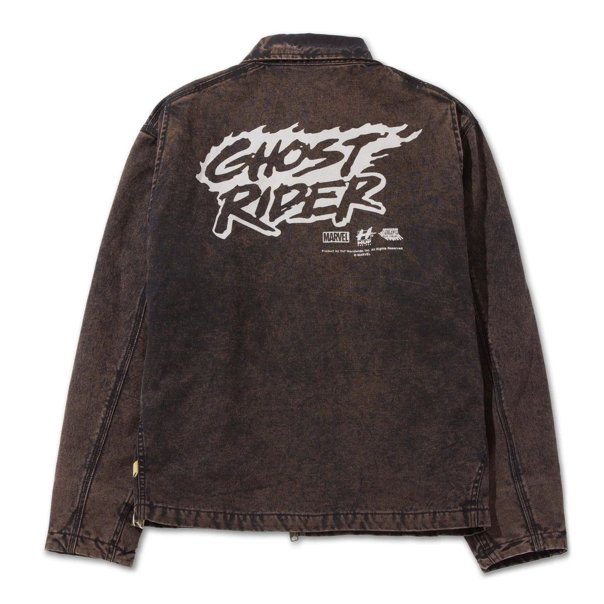 Huf × Marvel Comics Ghost Rider Work Jacket Size US M / EU 48-50 / 2 - 2 Thumbnail