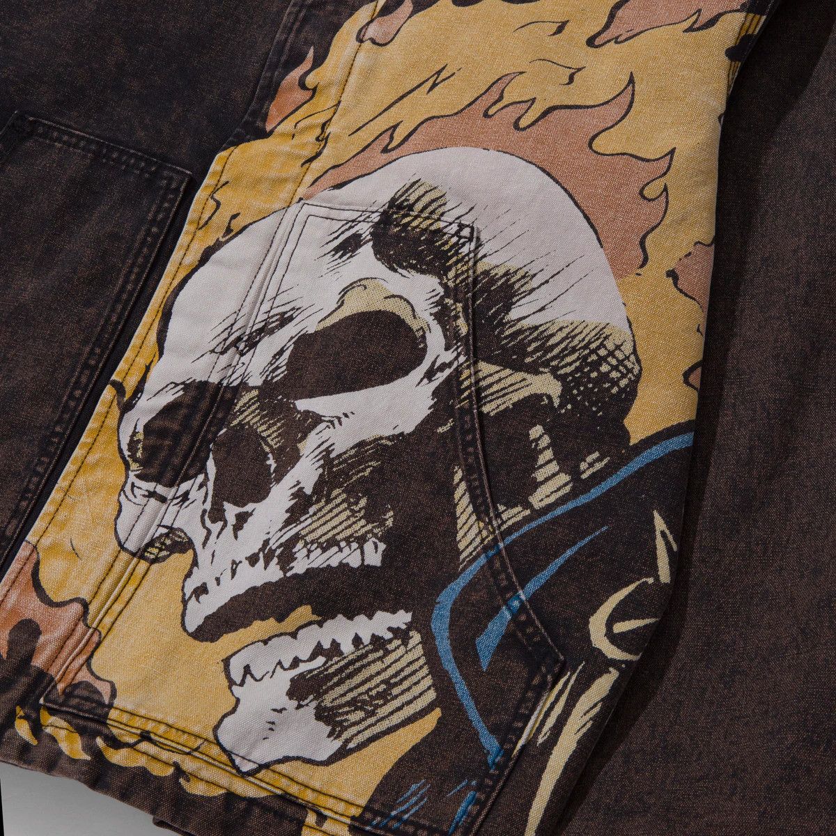 Huf × Marvel Comics Ghost Rider Work Jacket Size US M / EU 48-50 / 2 - 4 Thumbnail