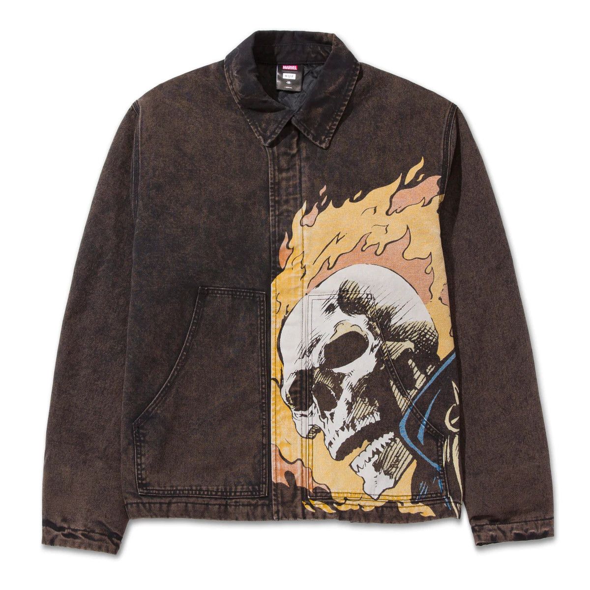 Huf × Marvel Comics Ghost Rider Work Jacket Size US M / EU 48-50 / 2 - 1 Thumbnail