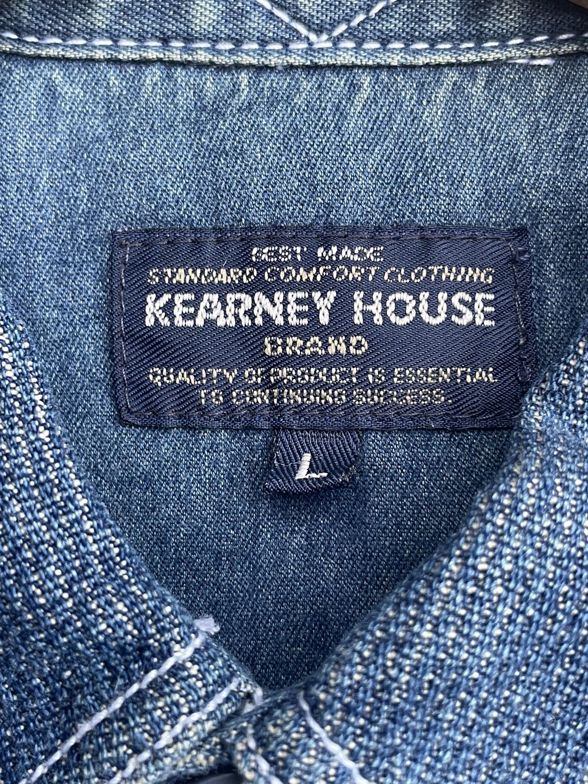 Japanese Brand Kearney House Denim Shirt Size US XL / EU 56 / 4 - 13 Thumbnail
