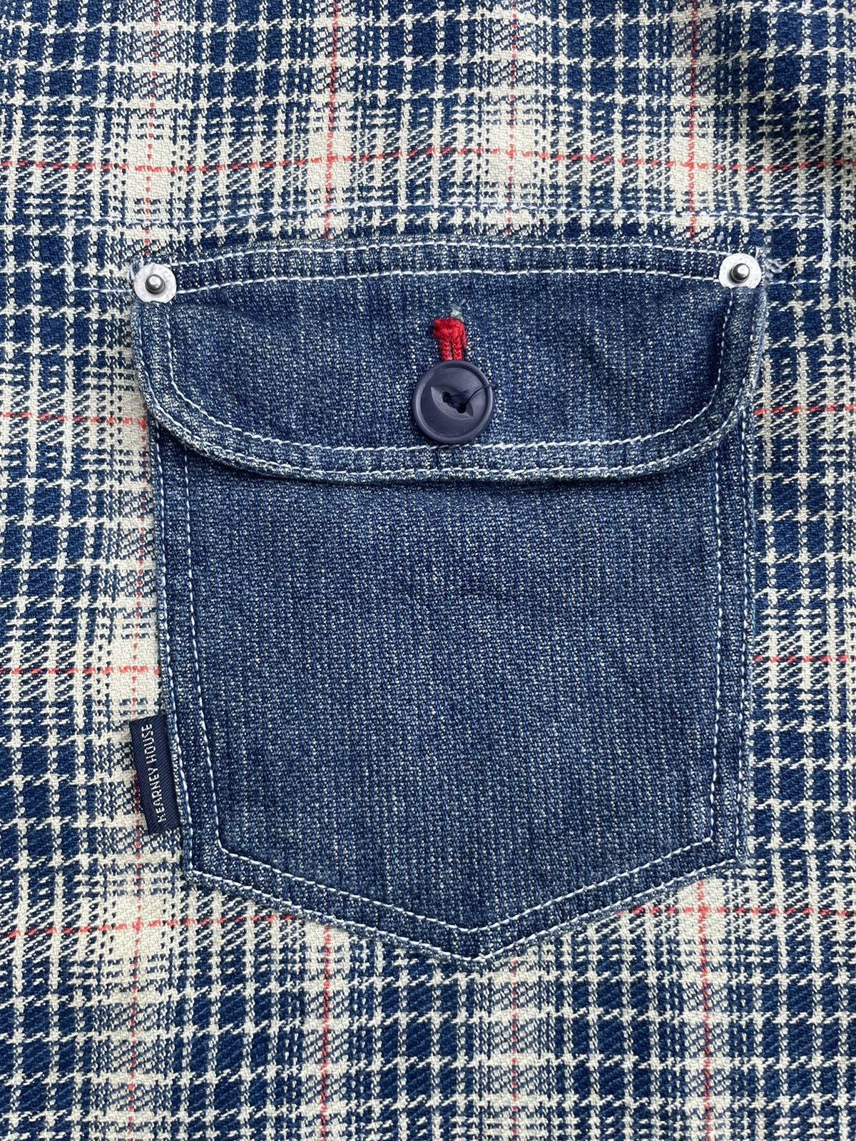 Japanese Brand Kearney House Denim Shirt Size US XL / EU 56 / 4 - 17 Thumbnail