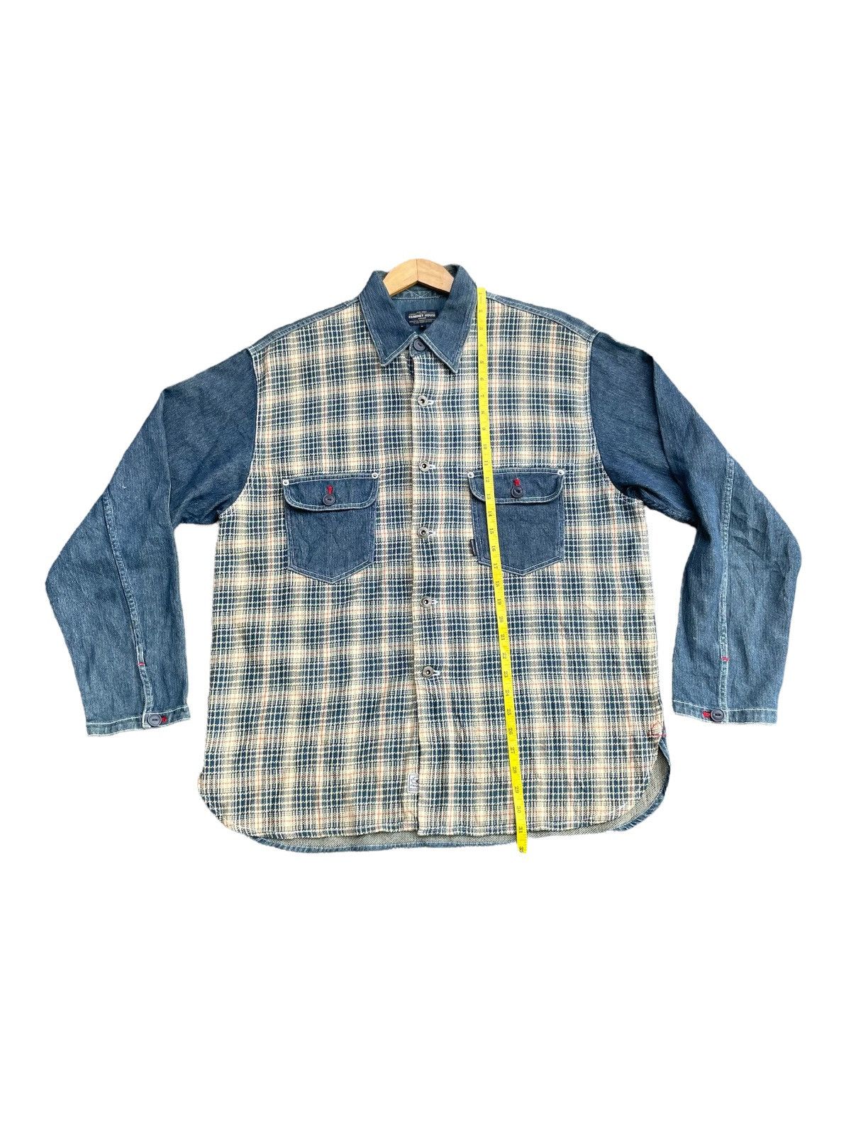 Japanese Brand Kearney House Denim Shirt Size US XL / EU 56 / 4 - 3 Thumbnail
