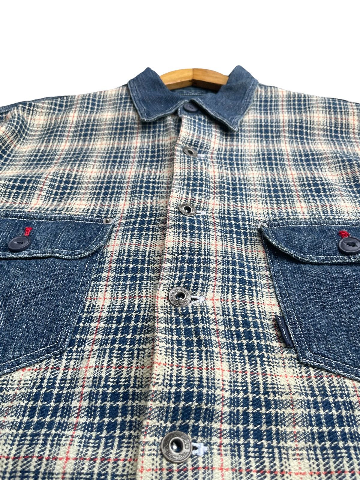 Japanese Brand Kearney House Denim Shirt Size US XL / EU 56 / 4 - 7 Thumbnail