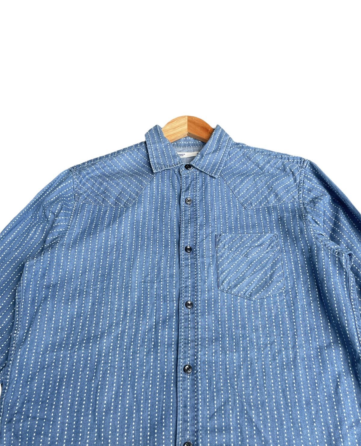 Japanese Brand Wabash Sevendays Sunday Shirt Size US M / EU 48-50 / 2 - 5 Thumbnail