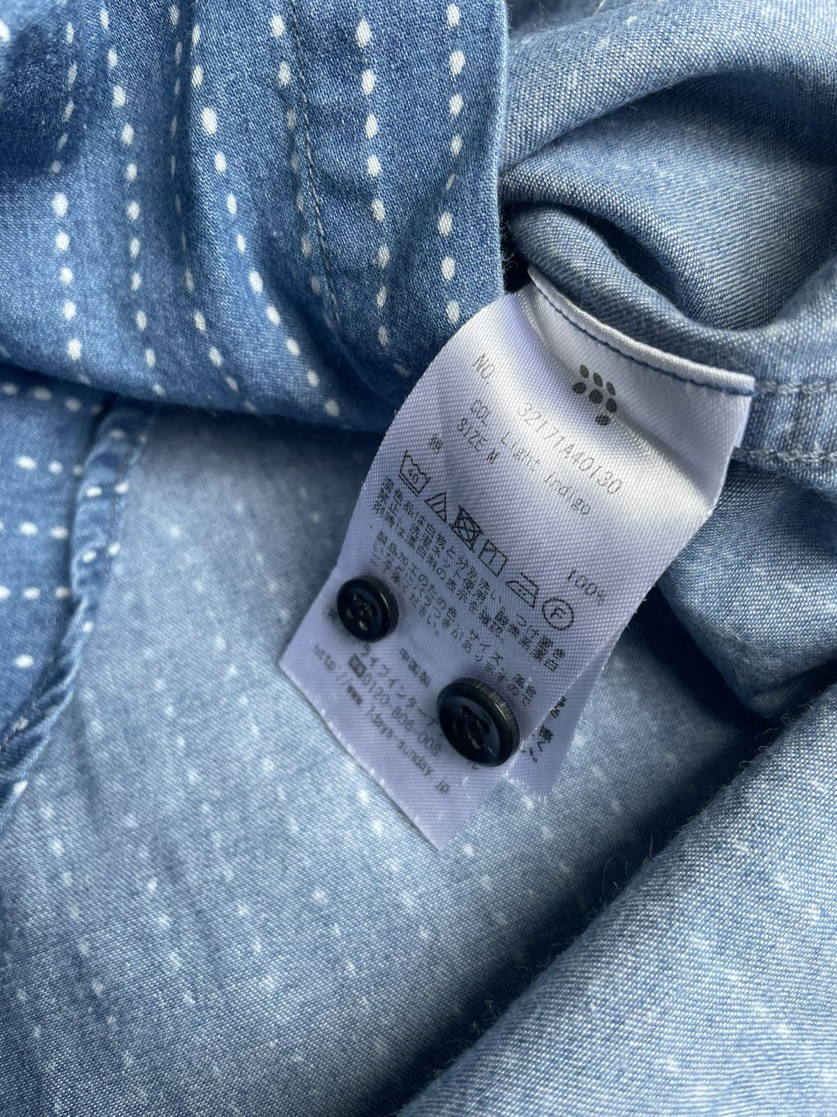 Japanese Brand Wabash Sevendays Sunday Shirt Size US M / EU 48-50 / 2 - 10 Thumbnail