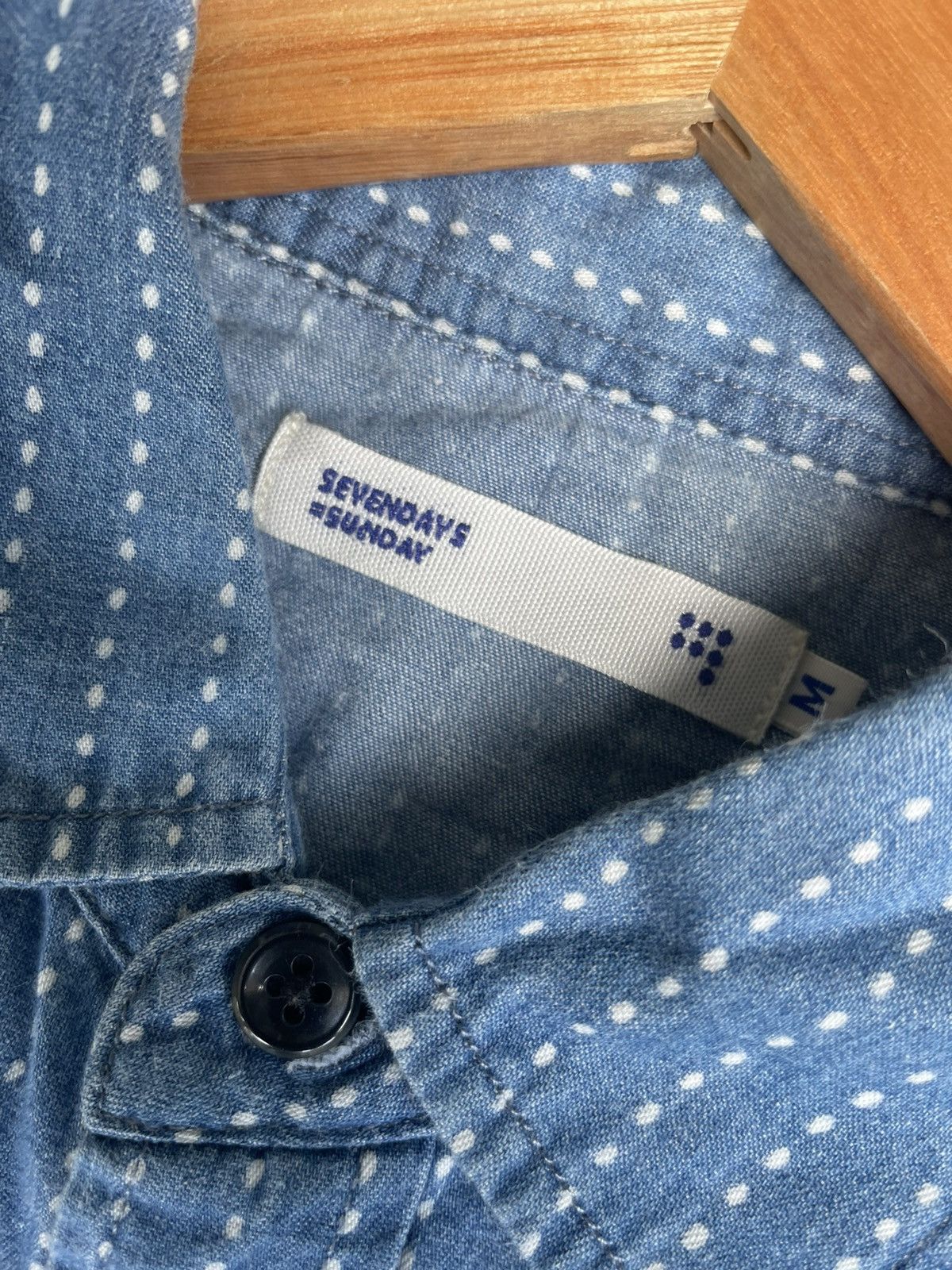 Japanese Brand Wabash Sevendays Sunday Shirt Size US M / EU 48-50 / 2 - 11 Thumbnail