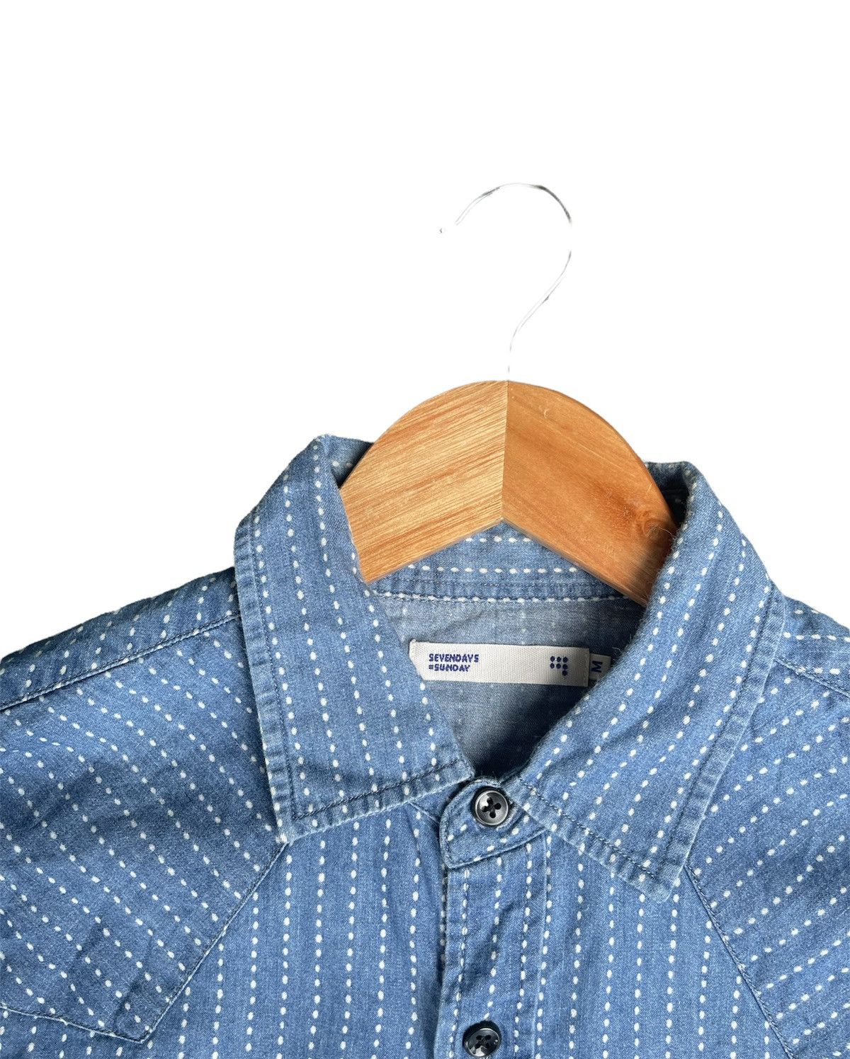 Japanese Brand Wabash Sevendays Sunday Shirt Size US M / EU 48-50 / 2 - 8 Thumbnail