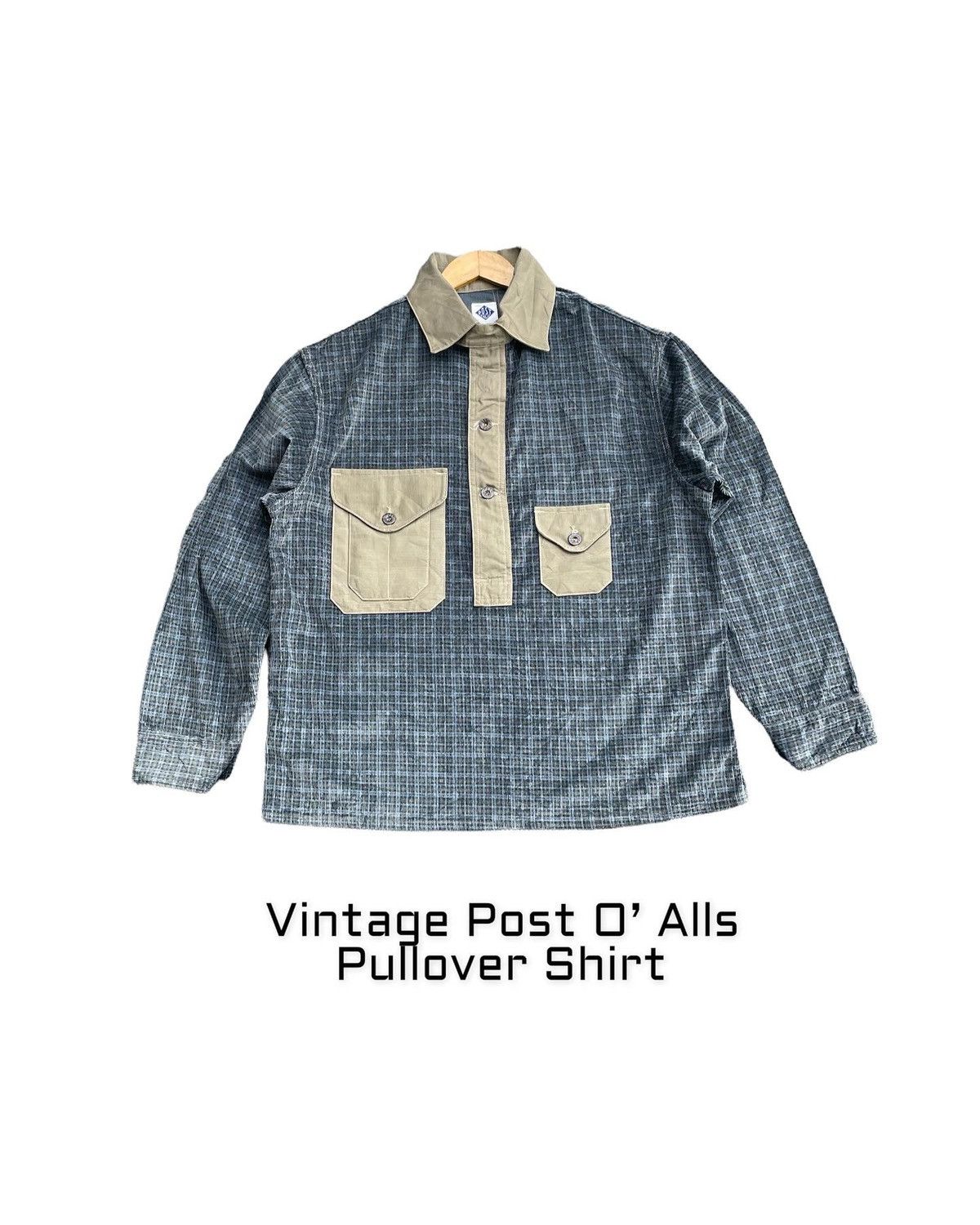 Post Overalls Vintage Post O’ All Pullover Shirt Size US XL / EU 56 / 4 - 1 Thumbnail