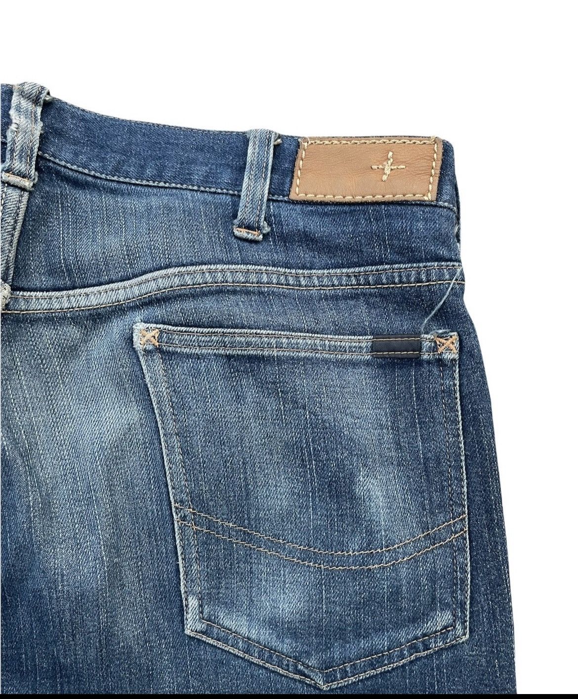 Beams Plus × Japanese Brand × Vintage Vintage Beams Japan Selvedge Rework Denim Size US 32 / EU 48 - 16 Thumbnail