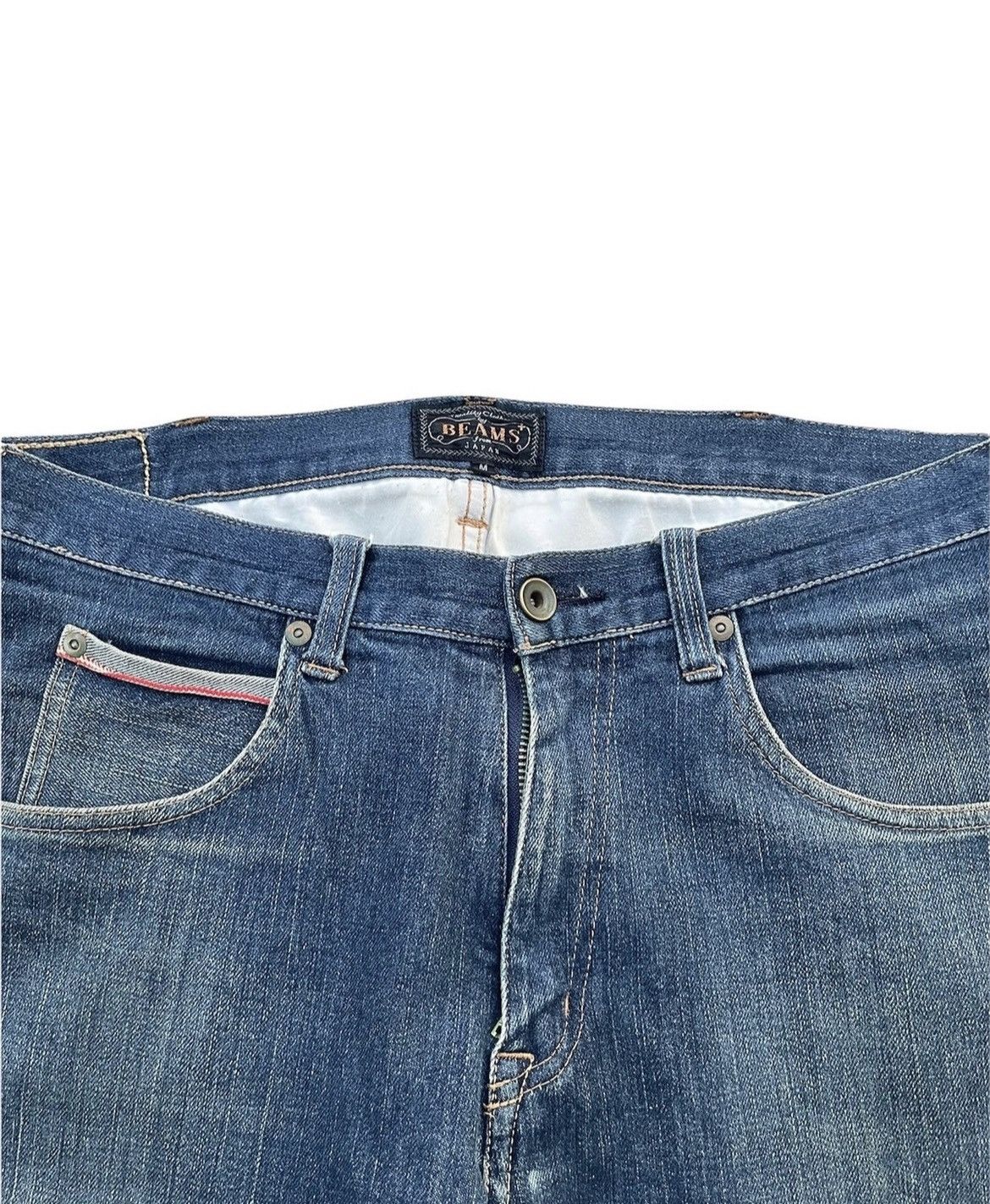 Beams Plus × Japanese Brand × Vintage Vintage Beams Japan Selvedge Rework Denim Size US 32 / EU 48 - 5 Thumbnail
