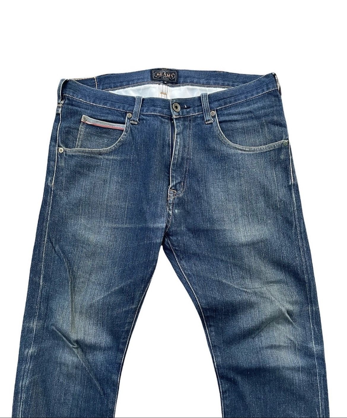 Beams Plus × Japanese Brand × Vintage Vintage Beams Japan Selvedge Rework Denim Size US 32 / EU 48 - 4 Thumbnail