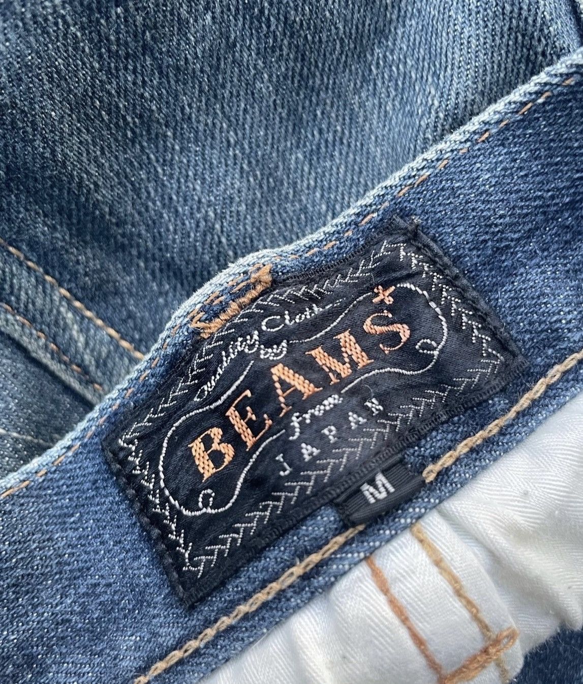 Beams Plus × Japanese Brand × Vintage Vintage Beams Japan Selvedge Rework Denim Size US 32 / EU 48 - 10 Thumbnail