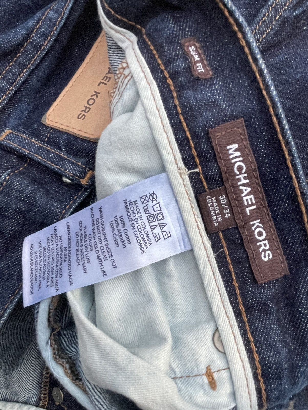 Designer × Michael Kors Michael Kors Redline Selvedge Denim Size US 31 - 14 Thumbnail