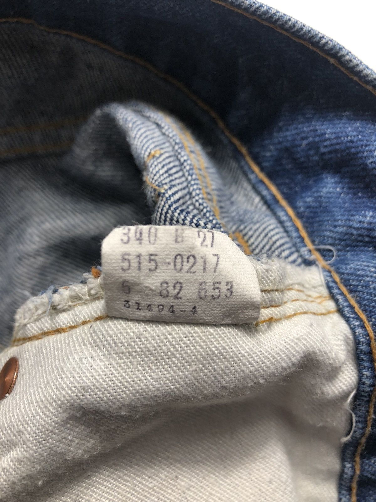 Levi's 70s Levi’s washed distressed denim pants Size US 32 / EU 48 - 9 Thumbnail