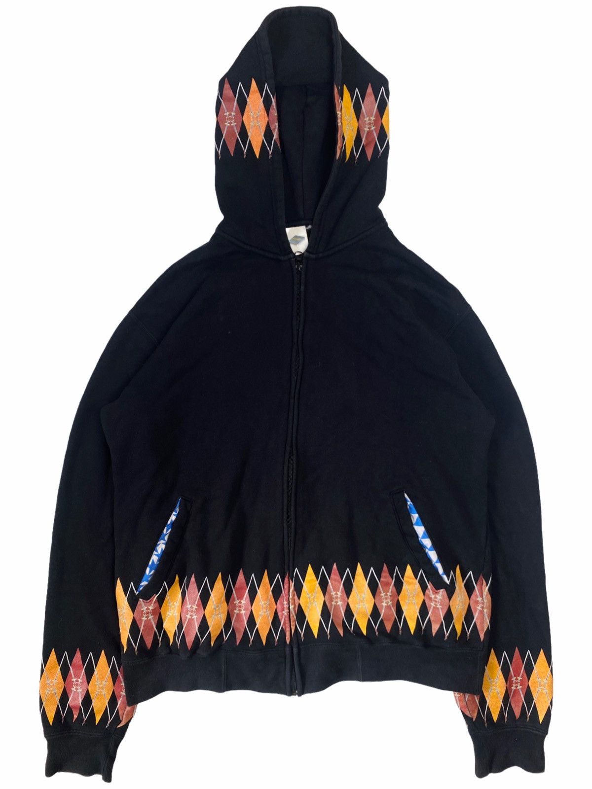 image of Sendoffers2007 Phenomenon - Super Oversized Zip Hoodie in Black, Men's (Size XL)