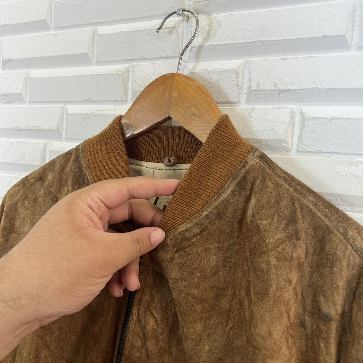 Toyo Enterprises VINTAGE REDSKINS PARIS GENUINE LEATHER BIG LOGO LINING Size US L / EU 52-54 / 3 - 8 Thumbnail