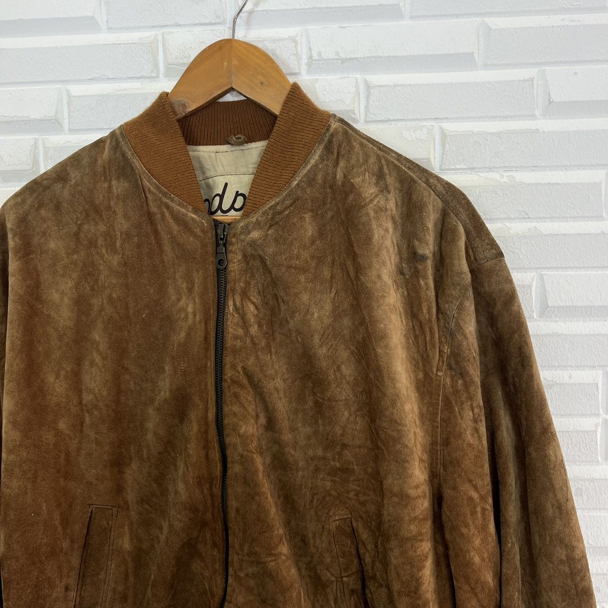 Toyo Enterprises VINTAGE REDSKINS PARIS GENUINE LEATHER BIG LOGO LINING Size US L / EU 52-54 / 3 - 6 Thumbnail