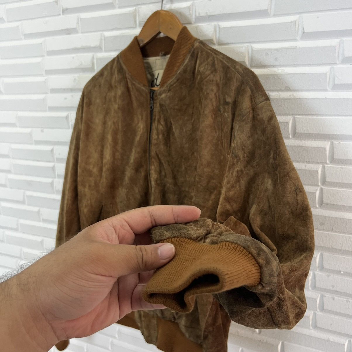Toyo Enterprises VINTAGE REDSKINS PARIS GENUINE LEATHER BIG LOGO LINING Size US L / EU 52-54 / 3 - 9 Thumbnail