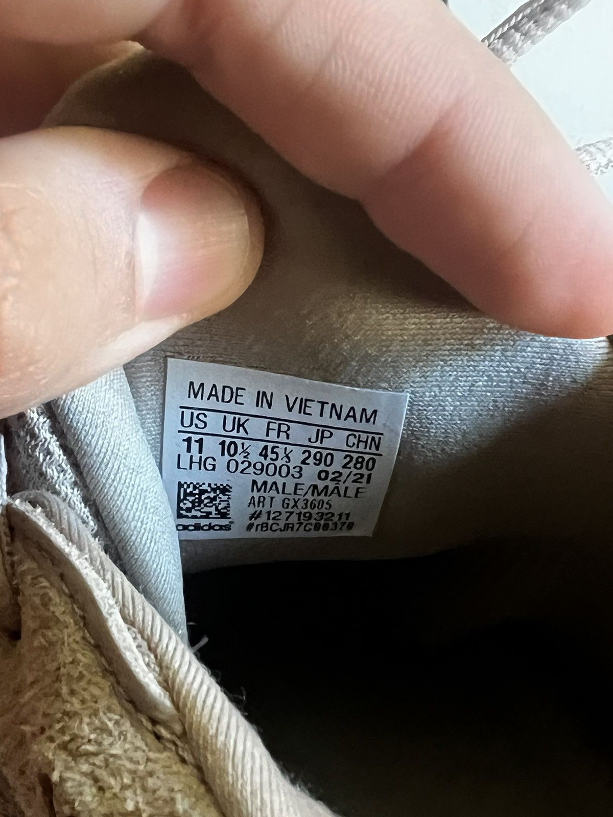 Adidas Yeezy 500 Taupe light Size US 11 / EU 44 - 6 Thumbnail