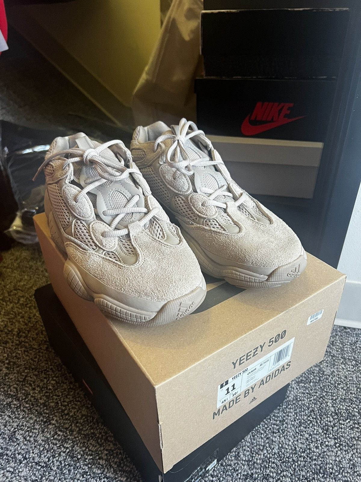 Adidas Yeezy 500 Taupe light Size US 11 / EU 44 - 1 Thumbnail