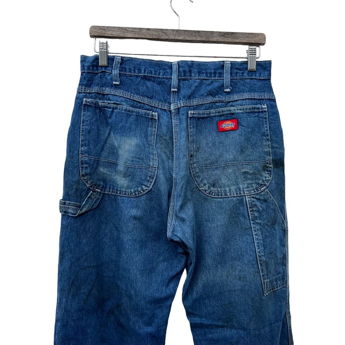 Japanese Brand VINTAGE DICKIES DISTRESSED DENIM WORKERS WEAR DESIGN Size US 32 / EU 48 - 7 Thumbnail