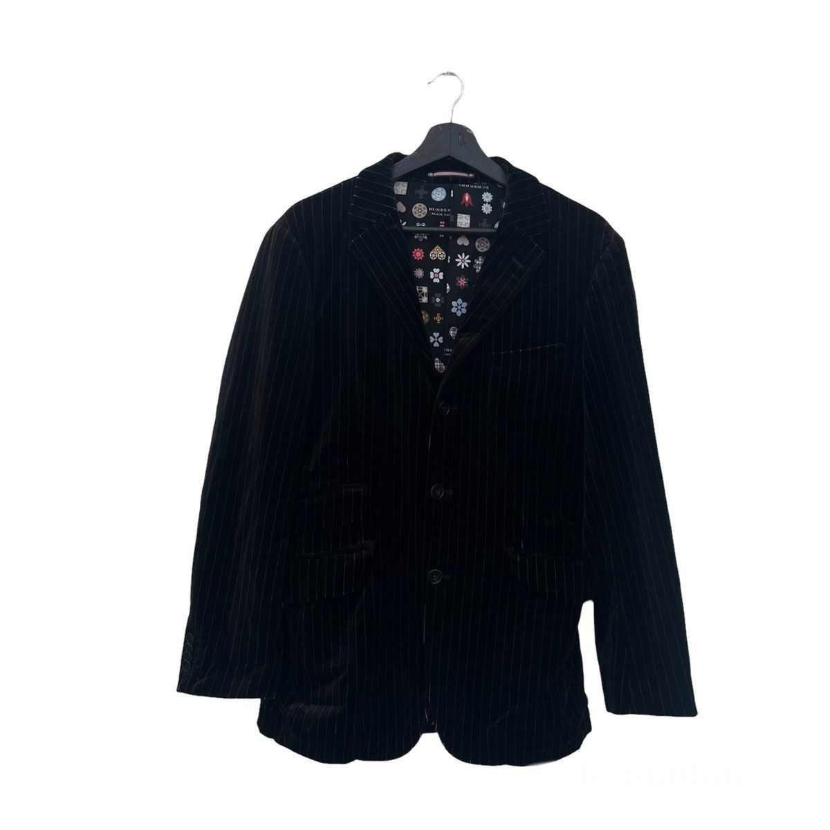Burberry BURBERRY BLACK LABEL VELVEL CASUAL JACKET FULL PRINT Size US M / EU 48-50 / 2 - 1 Thumbnail