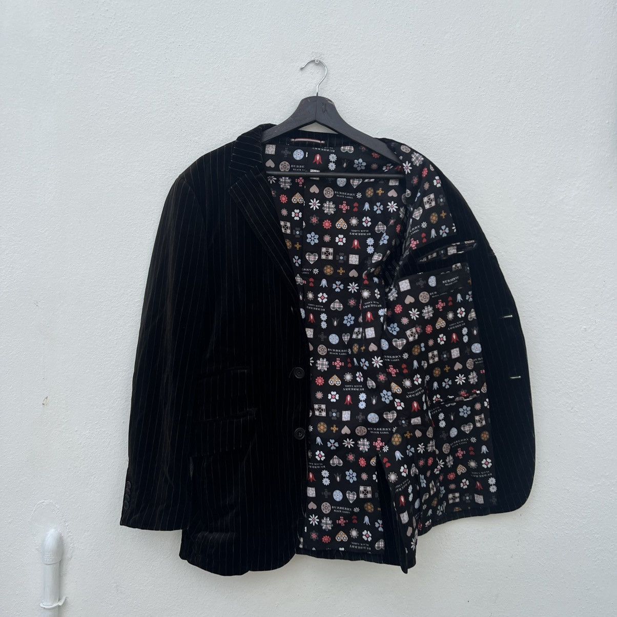 Burberry BURBERRY BLACK LABEL VELVEL CASUAL JACKET FULL PRINT Size US M / EU 48-50 / 2 - 8 Thumbnail