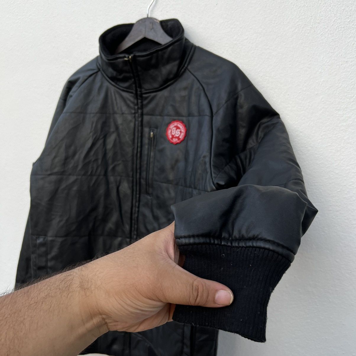 ULTIMATE BLACK ILLS BIKER PARACHUTE JACKET