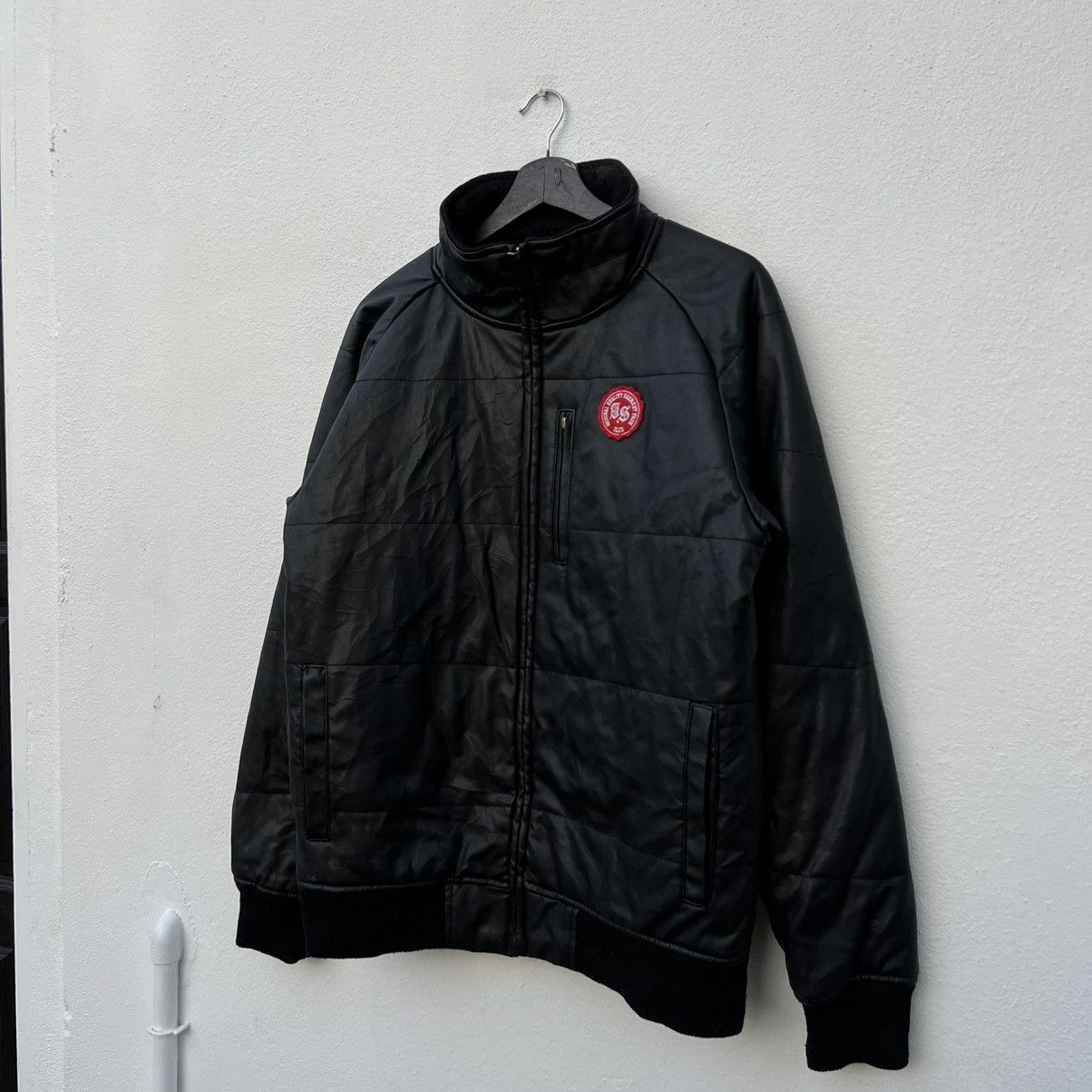 ULTIMATE BLACK ILLS BIKER PARACHUTE JACKET