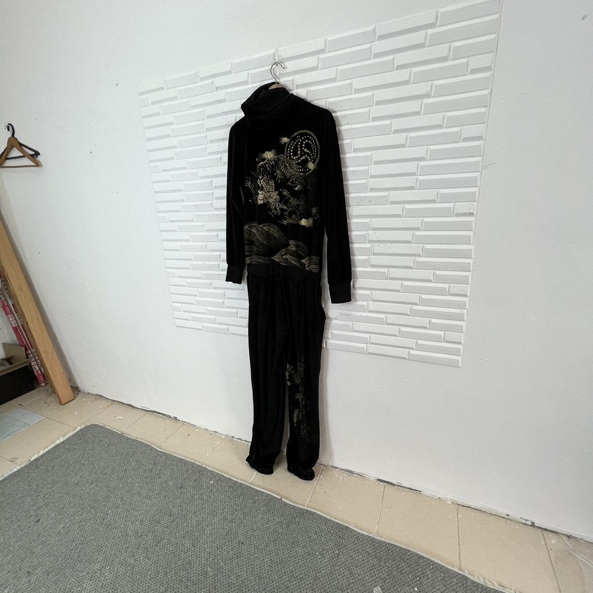 Japanese Brand OVERALL SUKAJAN DESIGN FULLPRINT RARE STYLE JAPAN Size US 30 / EU 46 - 10 Thumbnail