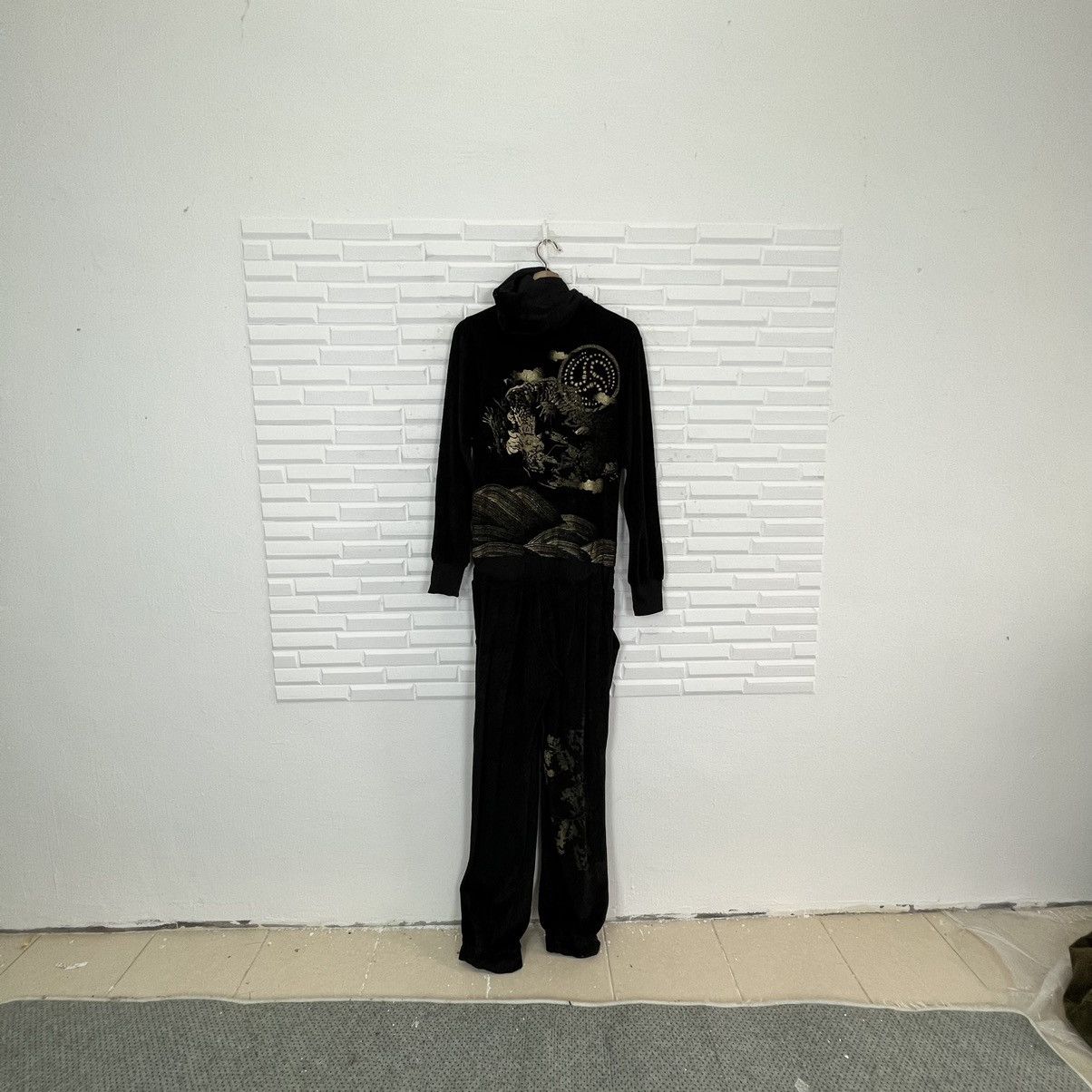 Japanese Brand OVERALL SUKAJAN DESIGN FULLPRINT RARE STYLE JAPAN Size US 30 / EU 46 - 9 Thumbnail