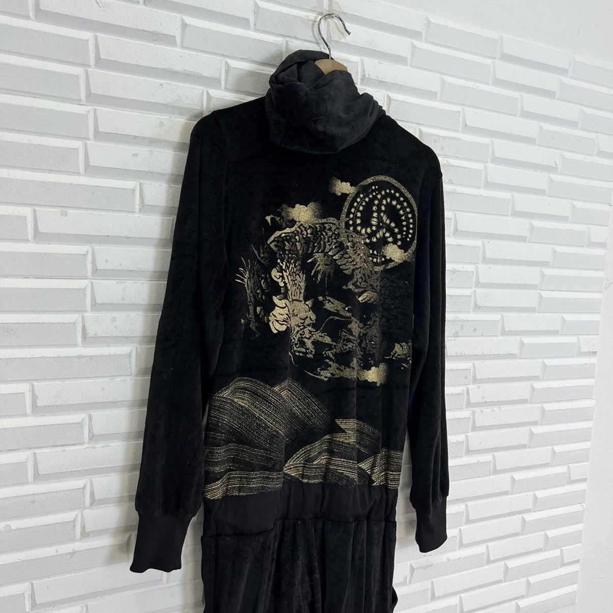 Japanese Brand OVERALL SUKAJAN DESIGN FULLPRINT RARE STYLE JAPAN Size US 30 / EU 46 - 12 Thumbnail