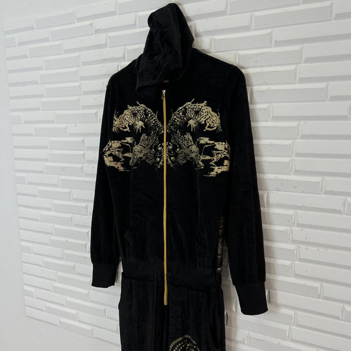 Japanese Brand OVERALL SUKAJAN DESIGN FULLPRINT RARE STYLE JAPAN Size US 30 / EU 46 - 6 Thumbnail