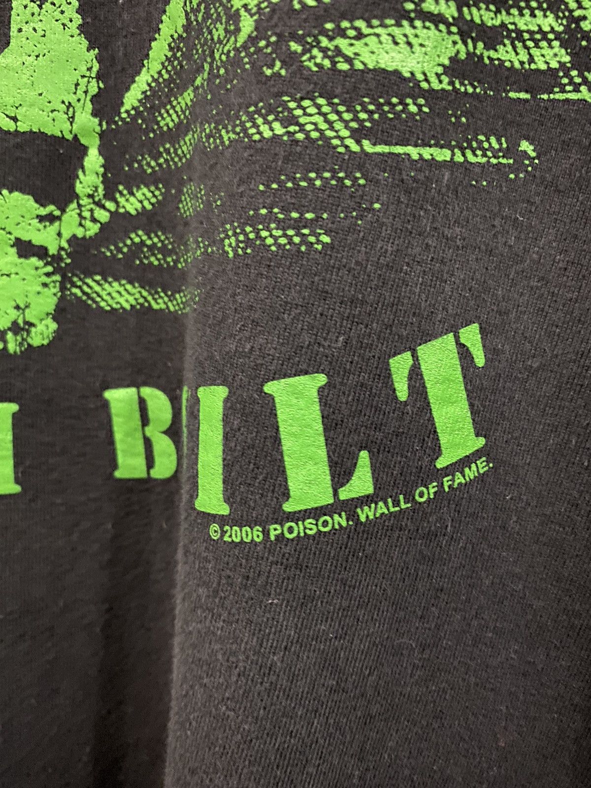 Band Tees × Vintage Vintage Y2K Poison “Custom Built” T-Shirt Size US S / EU 44-46 / 1 - 5 Thumbnail