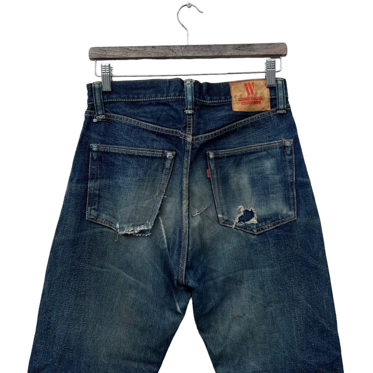 Japanese Brand VINTAGE SELVEDGE WAREHOUSE COMPANY RARE DESIGN Size US 30 / EU 46 - 11 Thumbnail