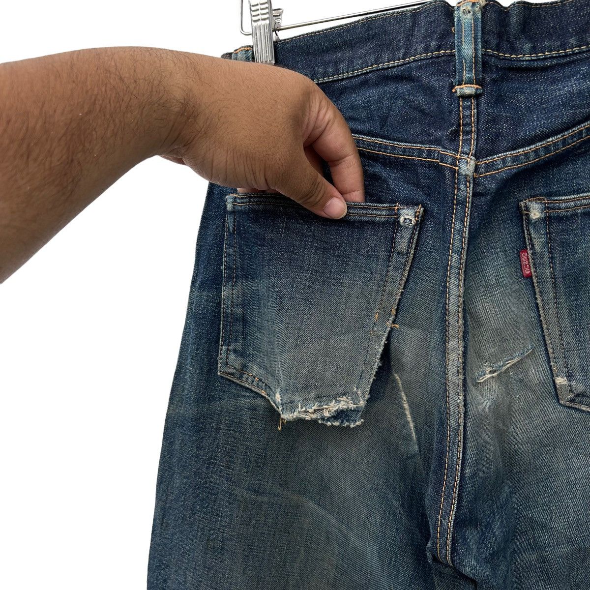 Japanese Brand VINTAGE SELVEDGE WAREHOUSE COMPANY RARE DESIGN Size US 30 / EU 46 - 10 Thumbnail