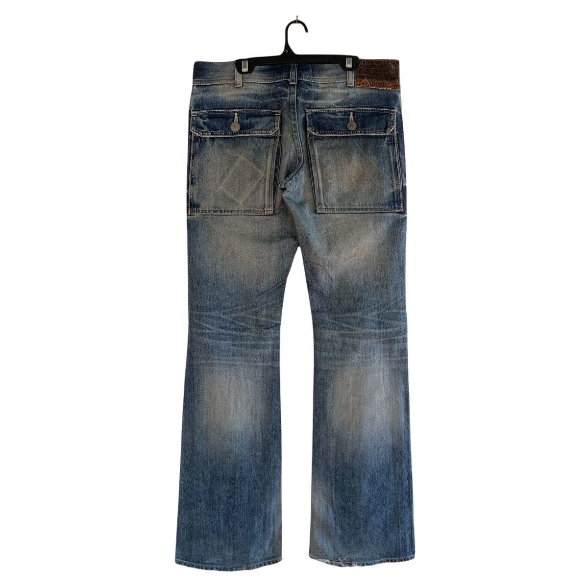 Japanese Brand Varosh Bush Denim Pant Size US 34 / EU 50 - 2 Thumbnail