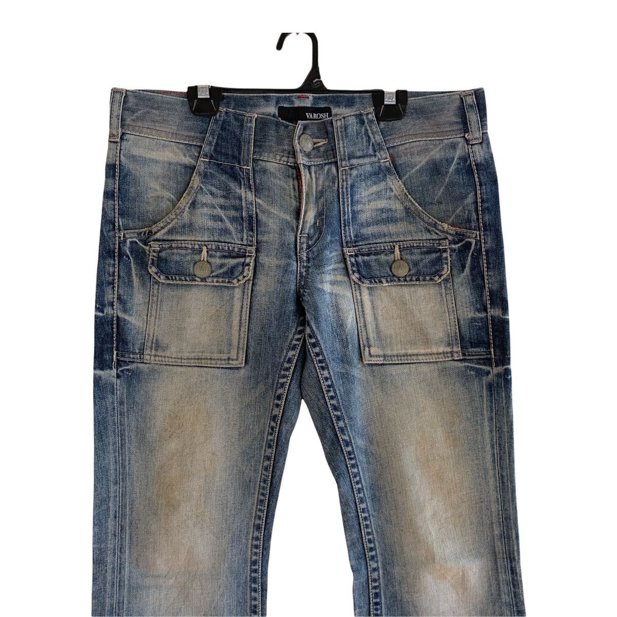 Japanese Brand Varosh Bush Denim Pant Size US 34 / EU 50 - 3 Thumbnail