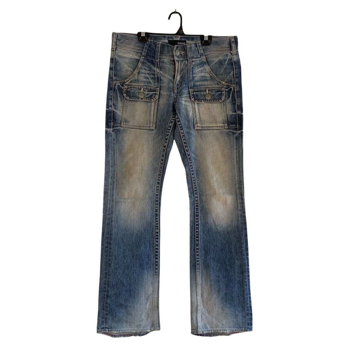 Japanese Brand Varosh Bush Denim Pant Size US 34 / EU 50 - 1 Thumbnail
