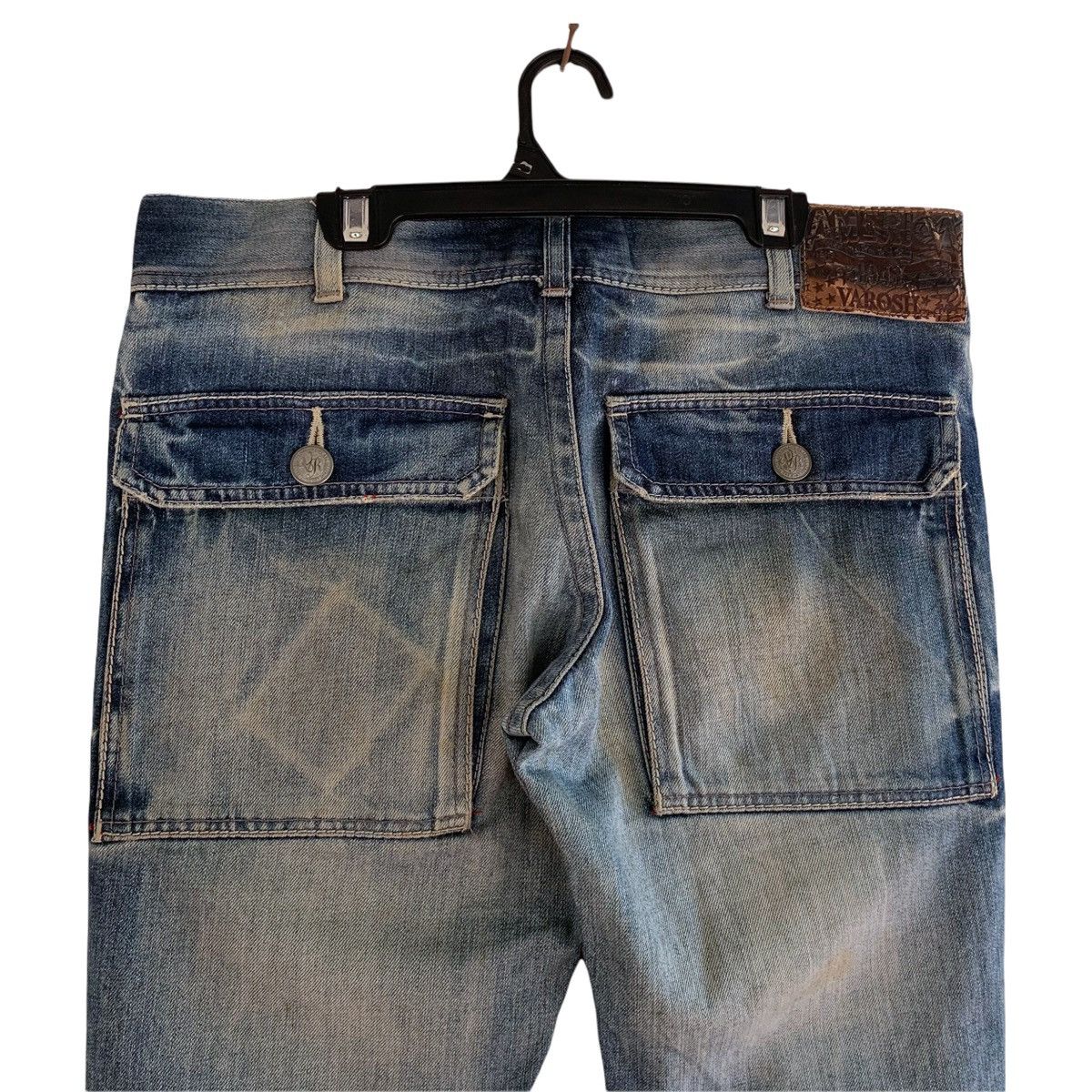 Japanese Brand Varosh Bush Denim Pant Size US 34 / EU 50 - 9 Thumbnail