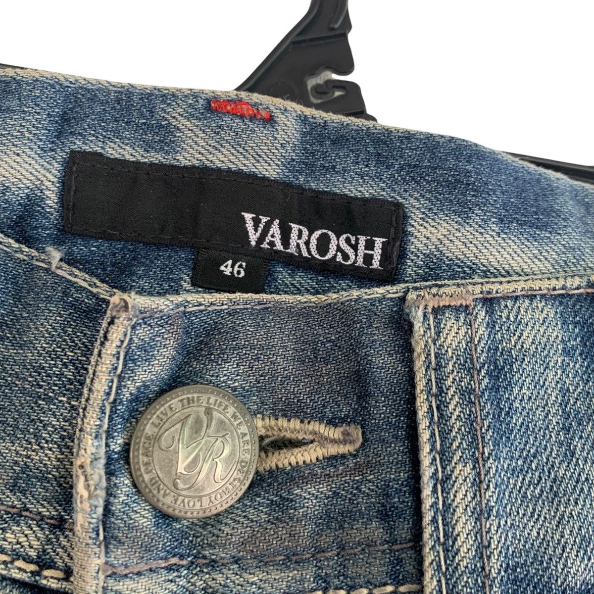Japanese Brand Varosh Bush Denim Pant Size US 34 / EU 50 - 6 Thumbnail