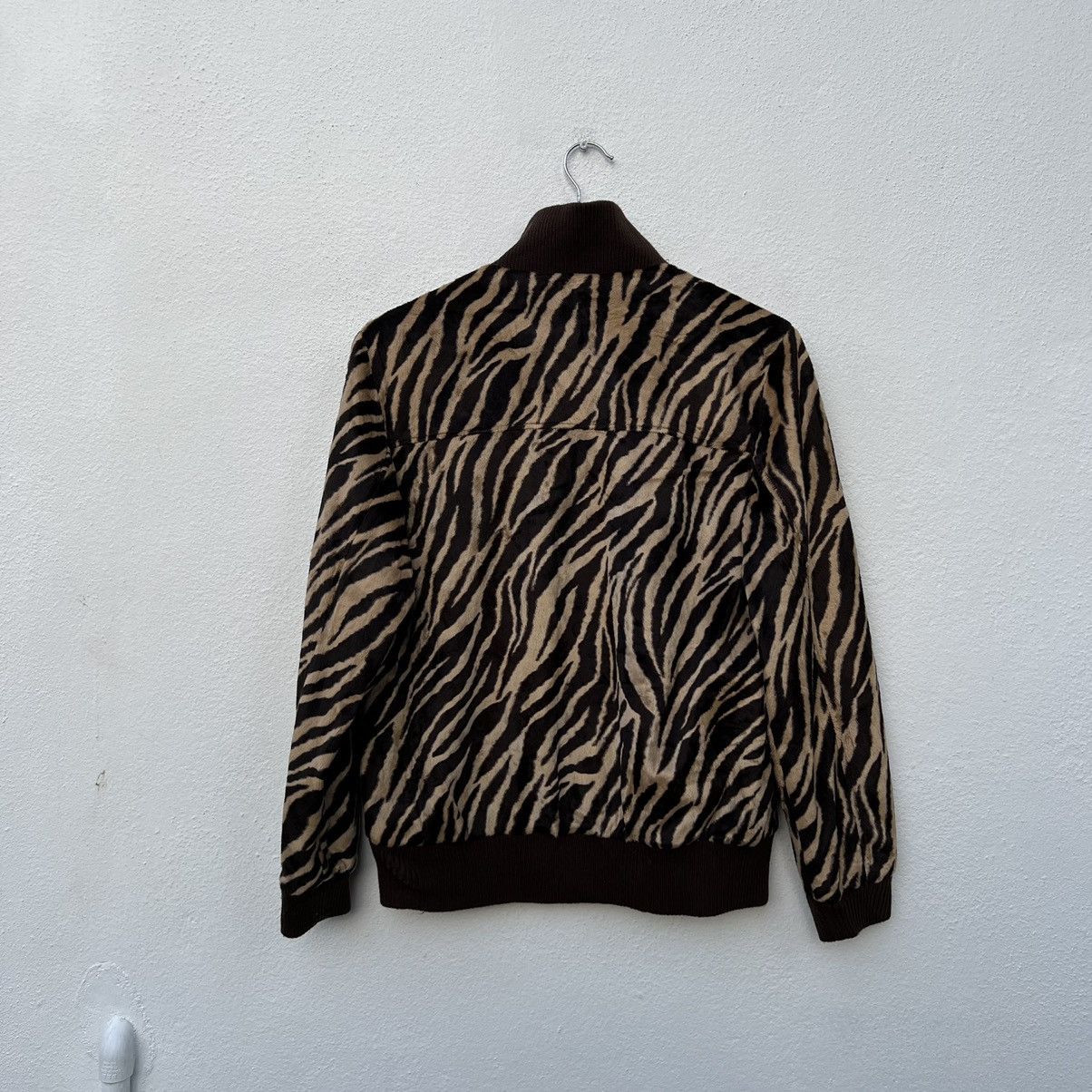 Japanese Brand VINTAGE JAPAN KISSMARK ZIPPER JACKET TIGER STRIPED DESIGN Size US M / EU 48-50 / 2 - 8 Thumbnail