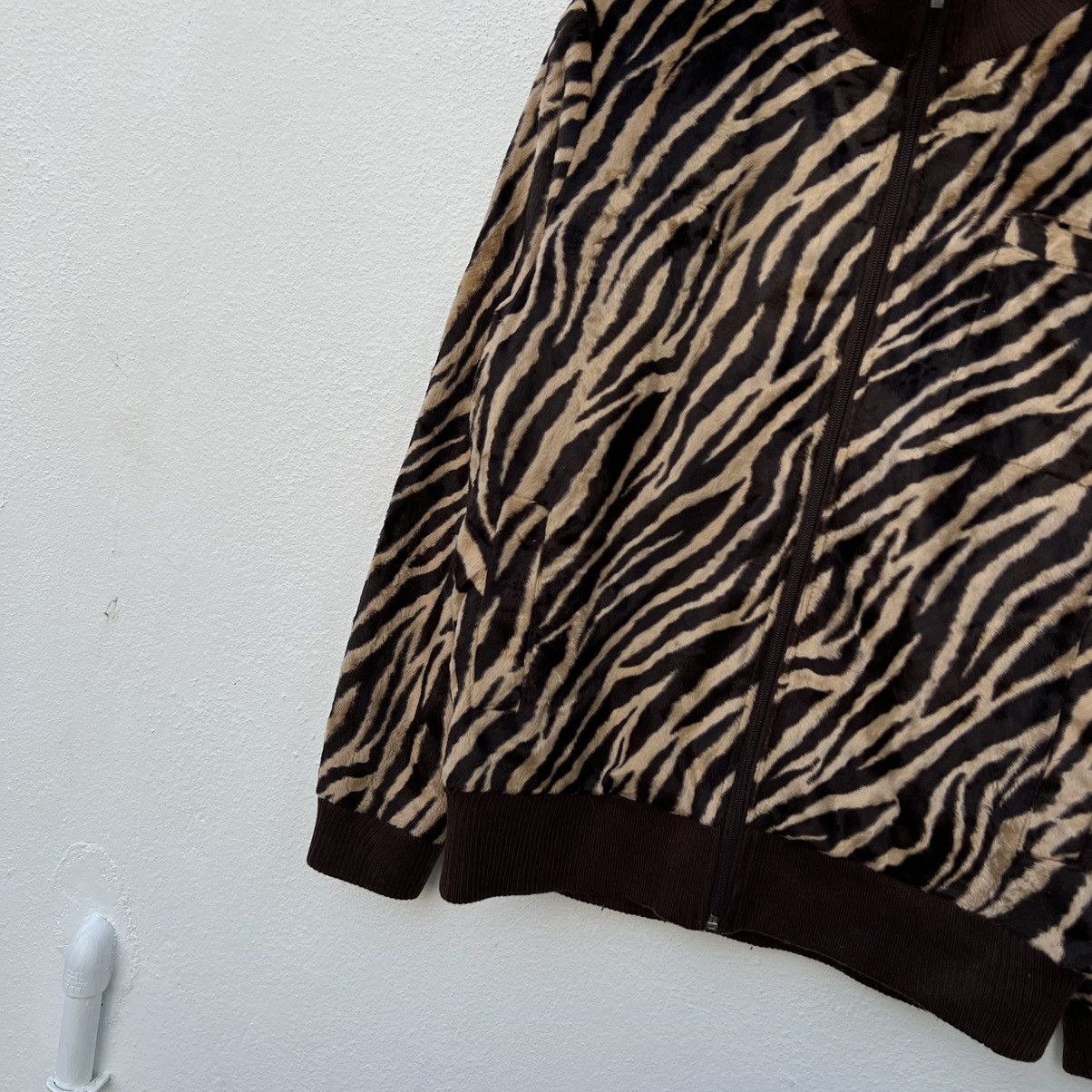 Japanese Brand VINTAGE JAPAN KISSMARK ZIPPER JACKET TIGER STRIPED DESIGN Size US M / EU 48-50 / 2 - 4 Thumbnail